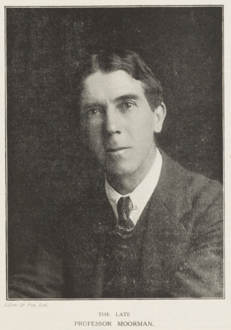Portrait of F. W. (Frederic William) Moorman