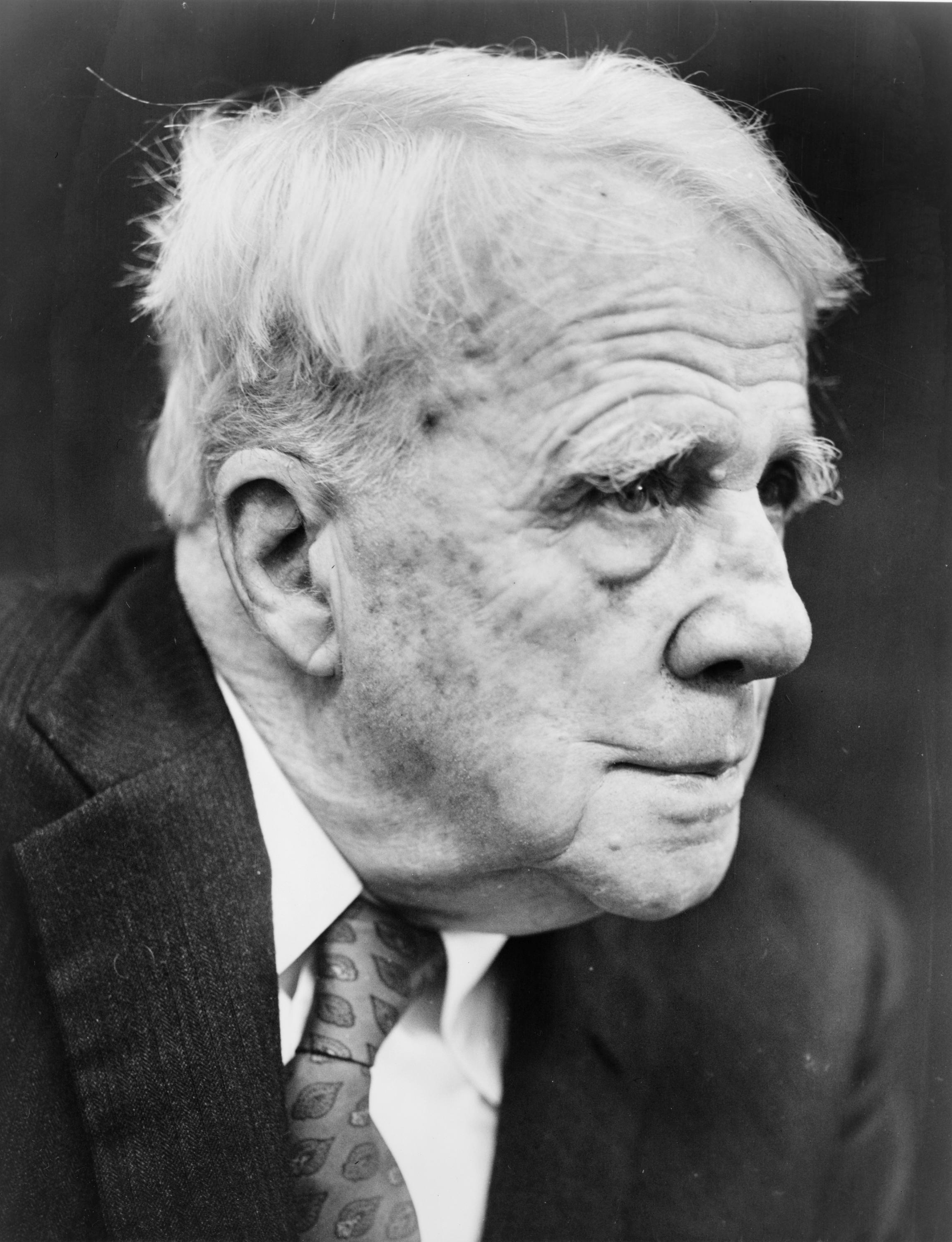 Portrait of Robert Frost