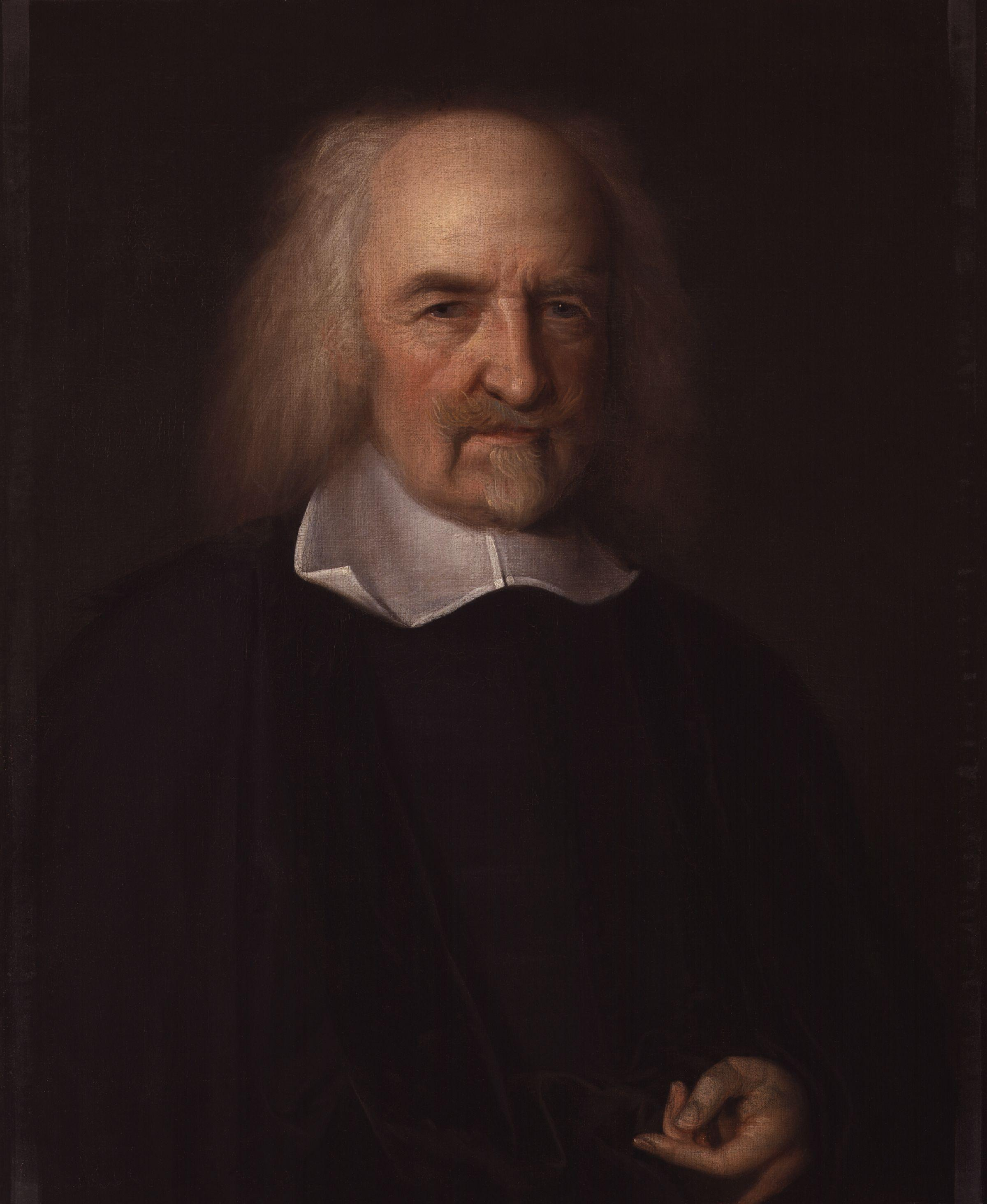 Portrait of Thomas Hobbes