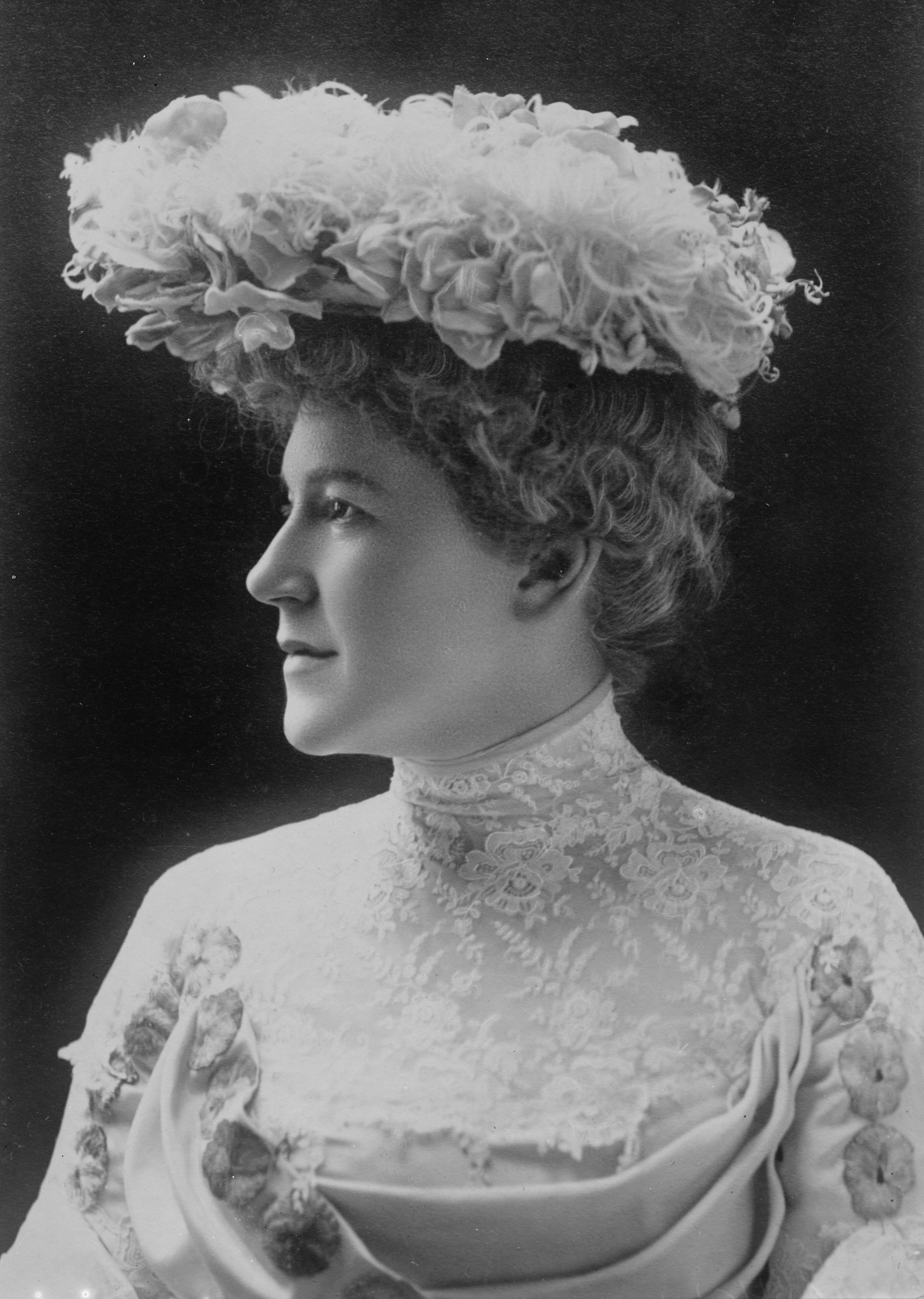 Portrait of Ella Wheeler Wilcox