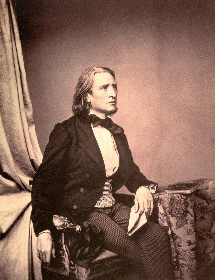 Portrait of Franz Liszt