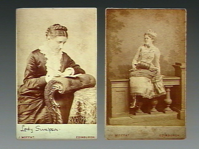 Portrait of E. Blantyre (Evelyn Blantyre) Simpson