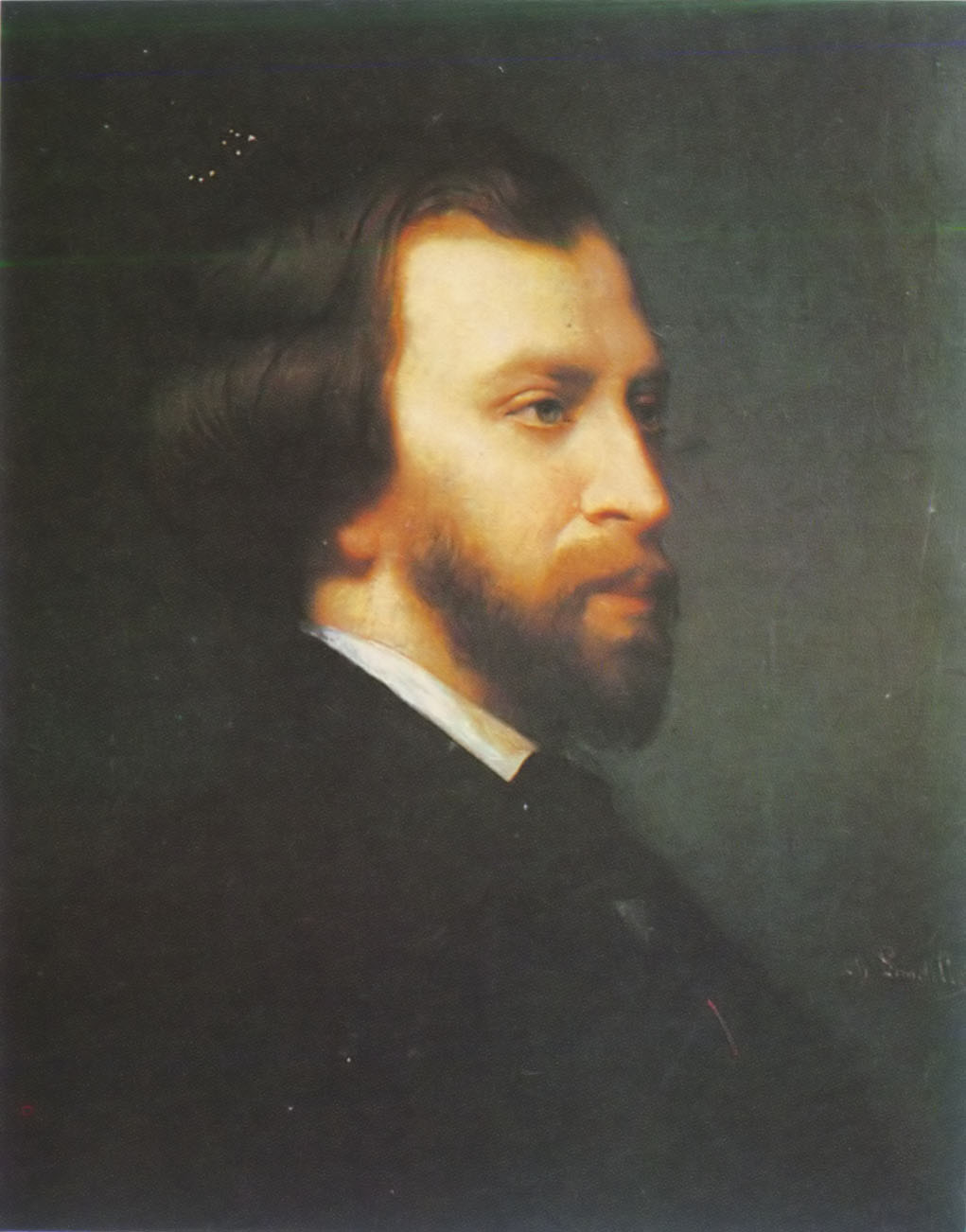 Portrait of Alfred de Musset