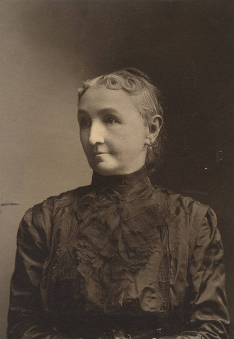 Portrait of Augusta J. (Augusta Jane) Evans