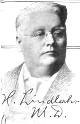 Portrait of Henry Lindlahr