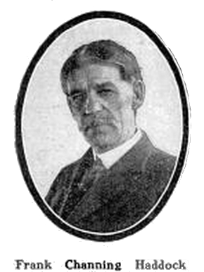 Portrait of Frank C. (Frank Channing) Haddock