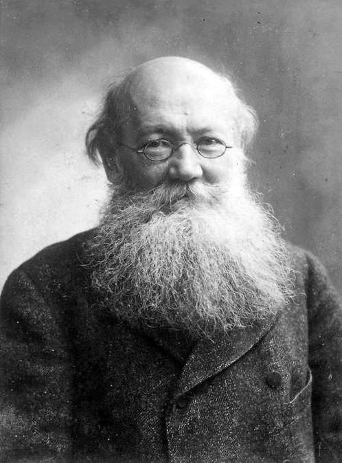 Portrait of Petr Alekseevich Kropotkin