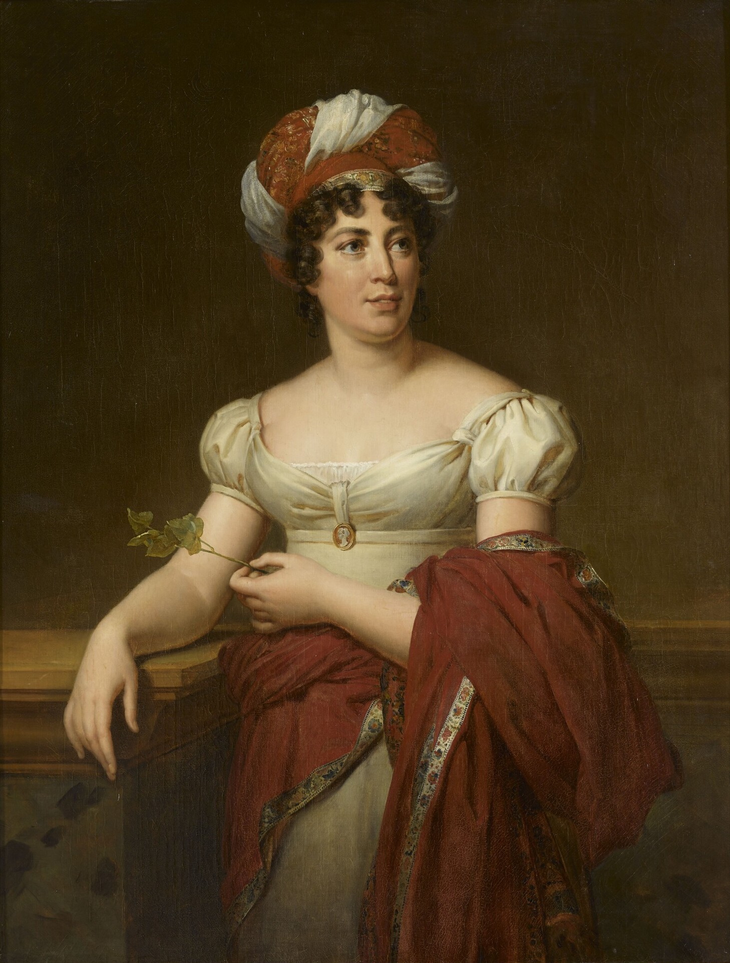 Portrait of Madame de (Anne-Louise-Germaine) Staël