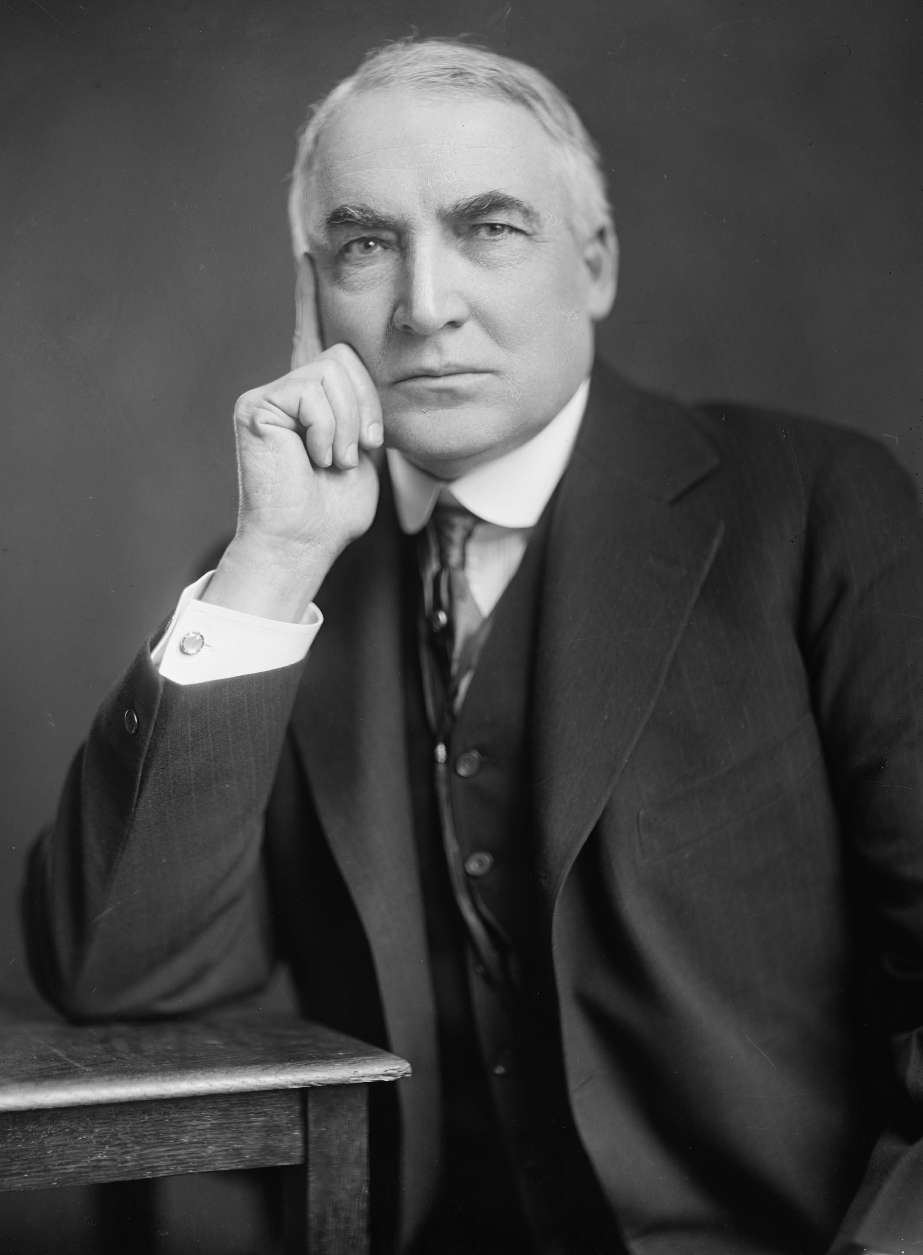 Portrait of Warren G. (Warren Gamaliel) Harding