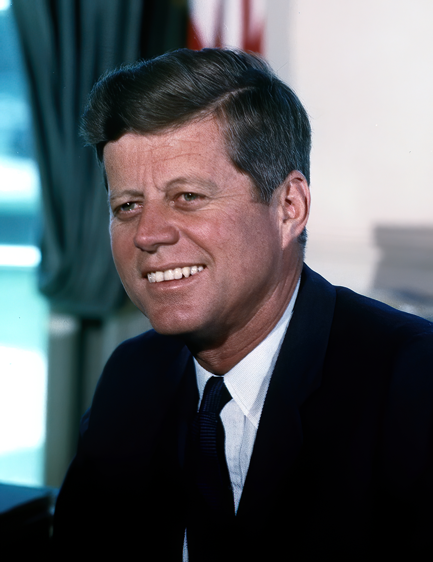 Portrait of John F. (John Fitzgerald) Kennedy