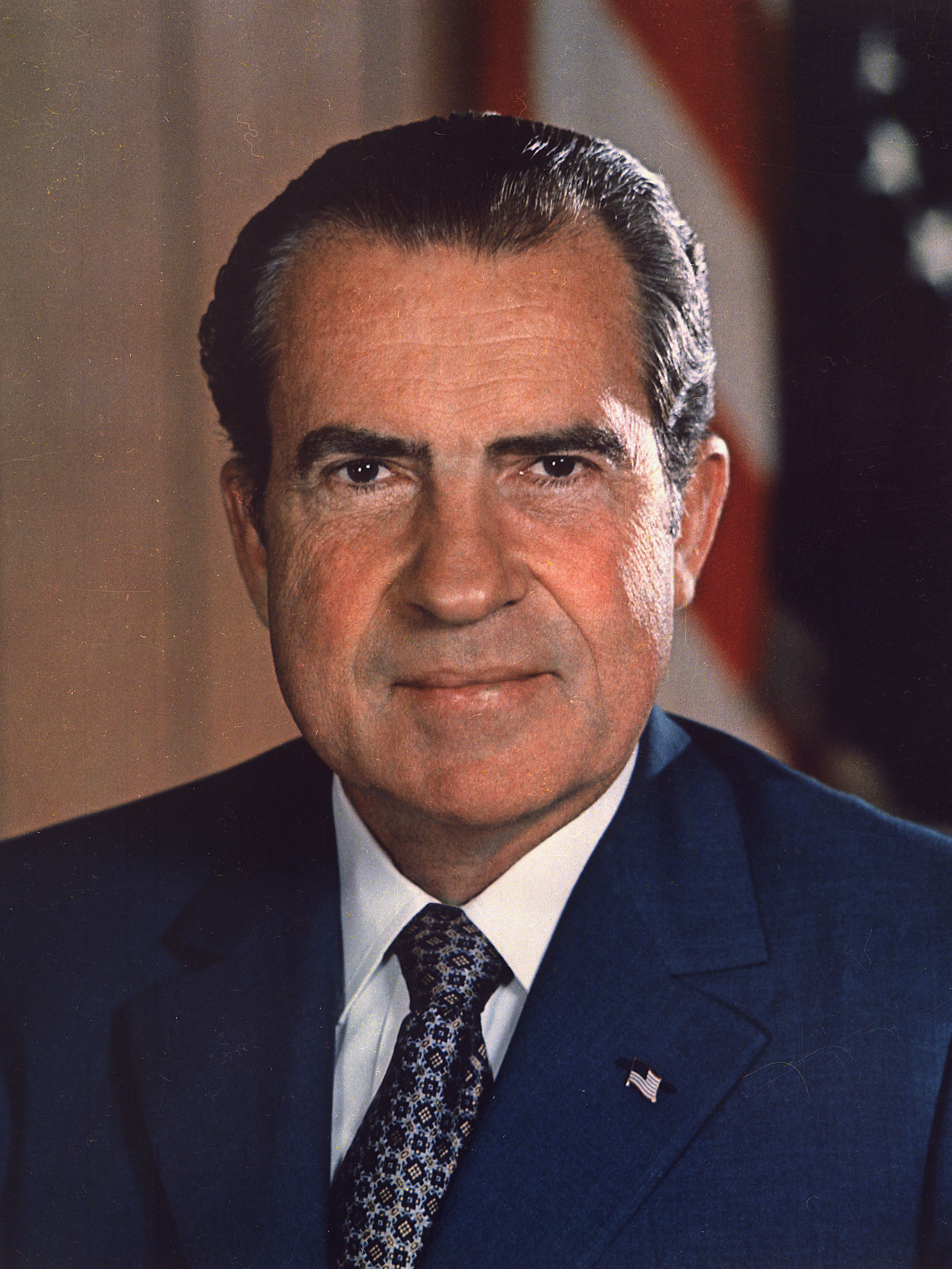 Portrait of Richard M. (Richard Milhous) Nixon