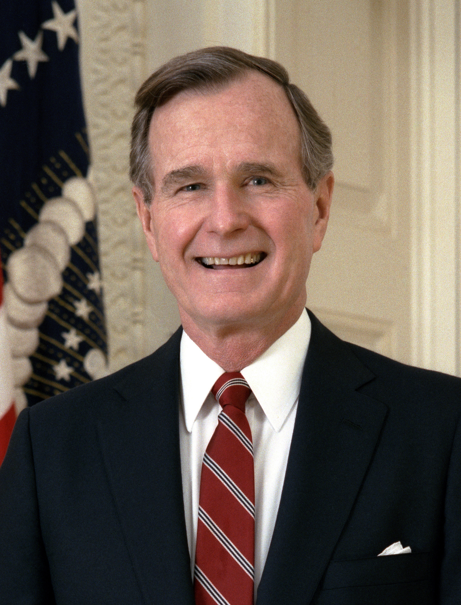 Portrait of George Bush