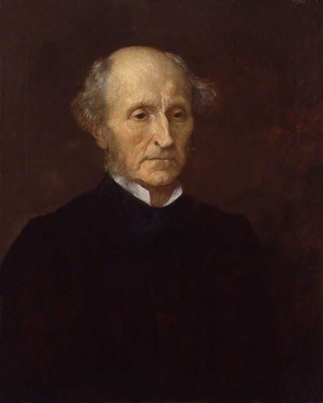 Portrait of John Stuart Mill
