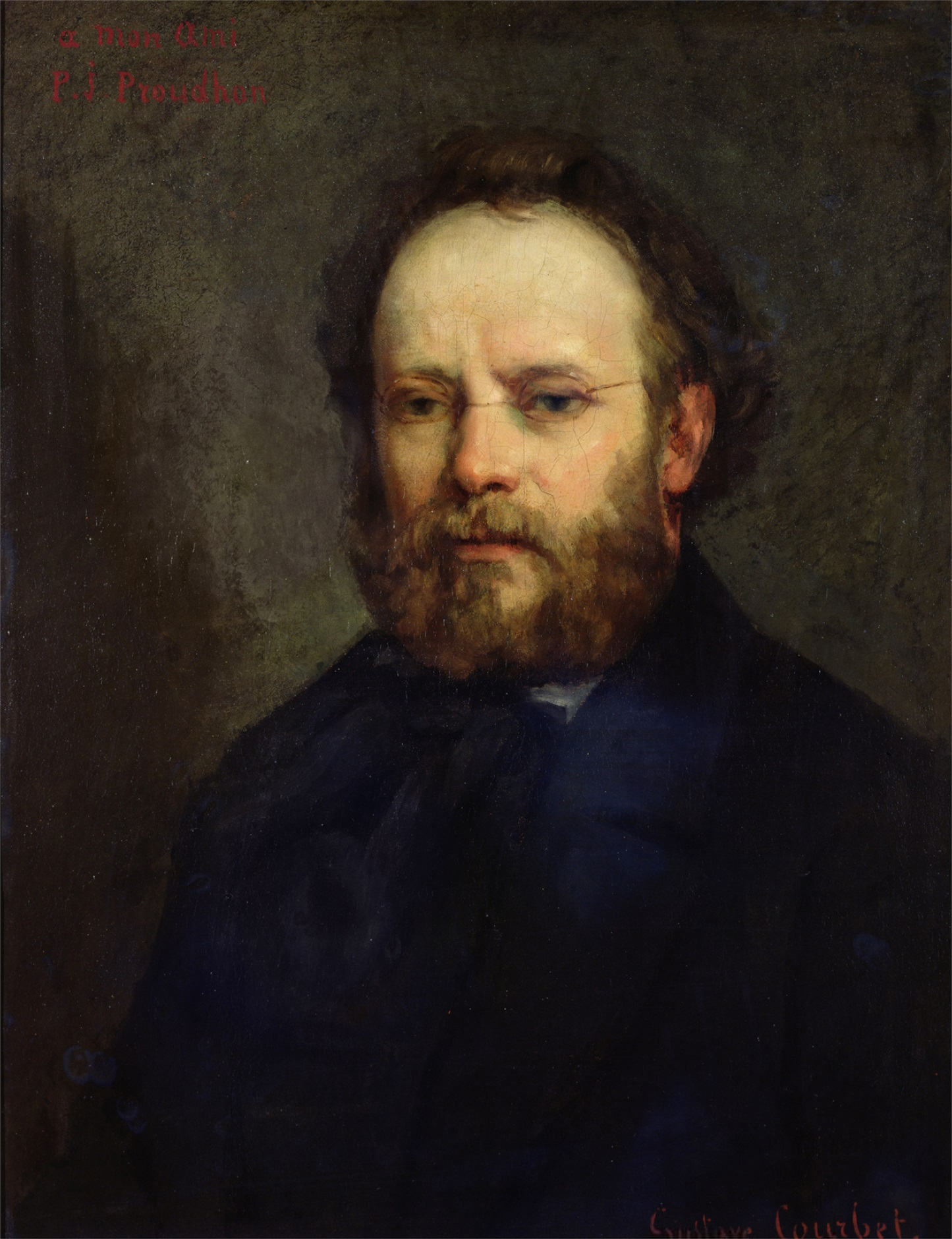 Portrait of P.-J. (Pierre-Joseph) Proudhon