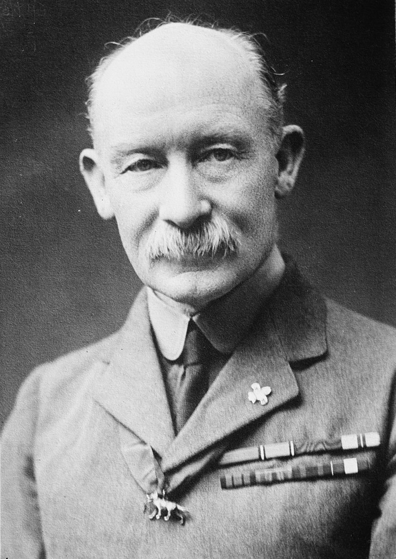Portrait of Robert Stephenson Smyth Baden-Powell Baden-Powell of Gilwell