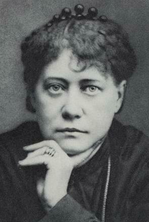 Portrait of H. P. (Helena Petrovna) Blavatsky