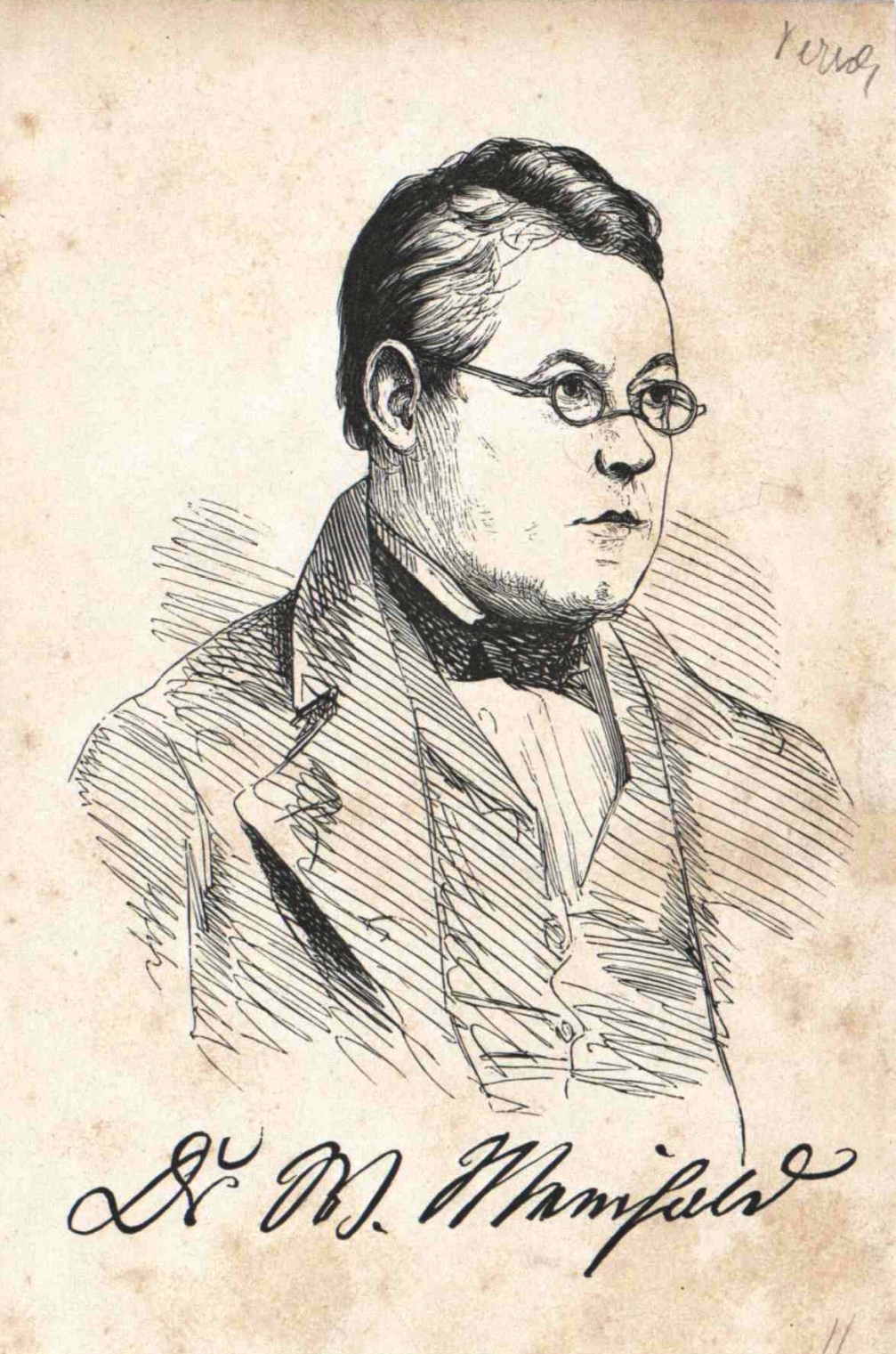 Portrait of Wilhelm Meinhold