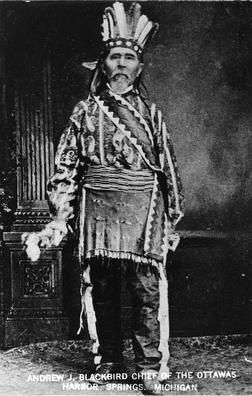 Portrait of Andrew J. Blackbird