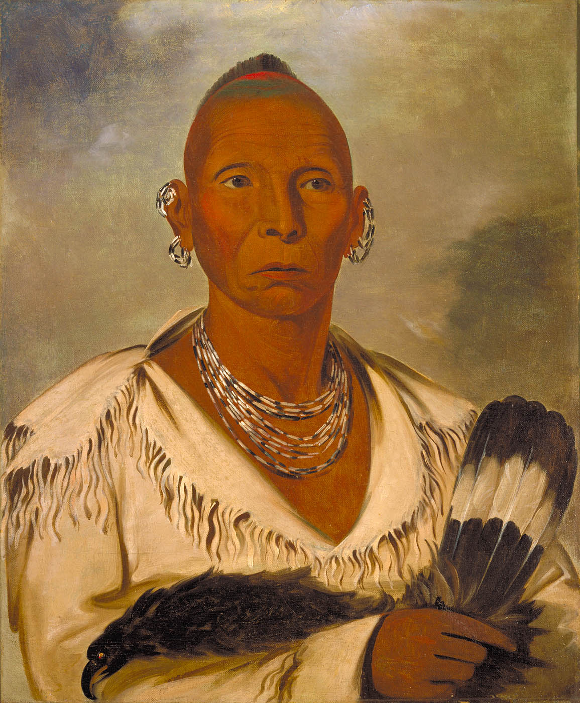 Portrait of Sauk chief Black Hawk
