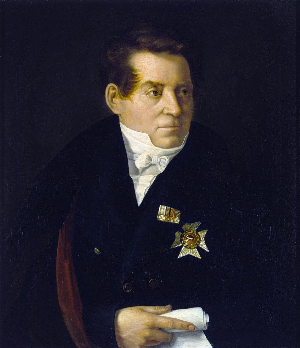 Portrait of August Wilhelm von Schlegel