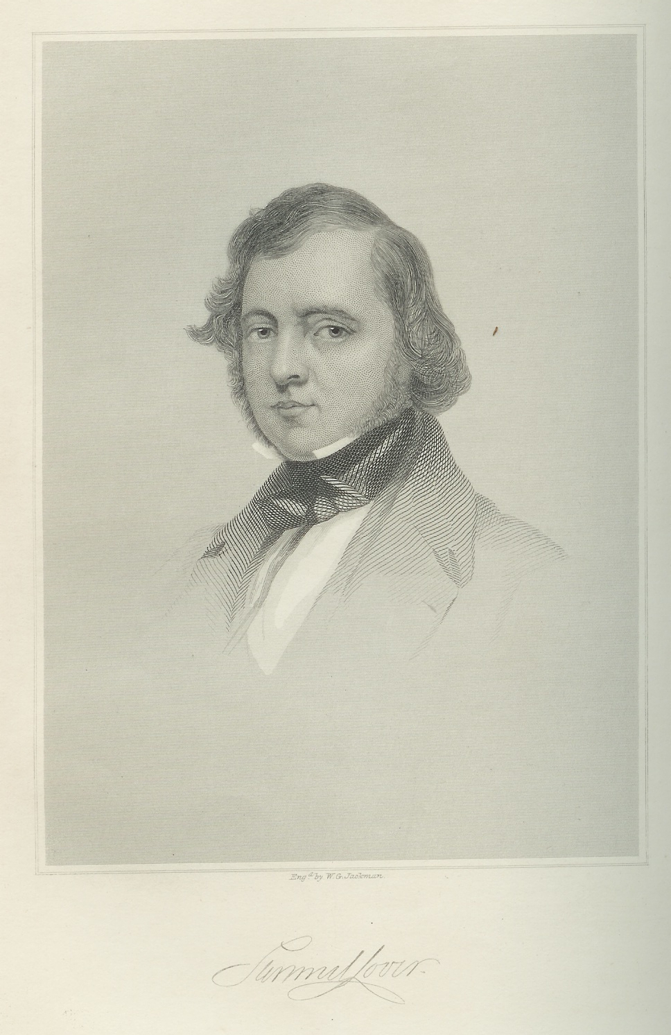 Portrait of Samuel Lover