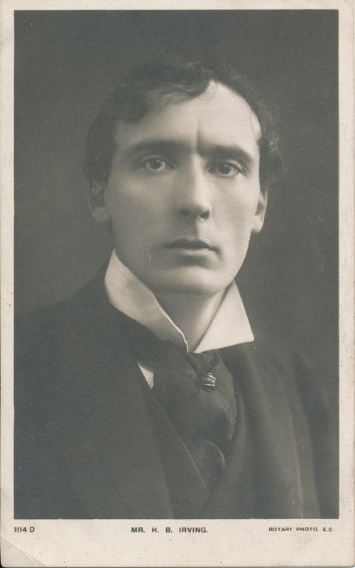 Portrait of H. B. (Henry Brodribb) Irving