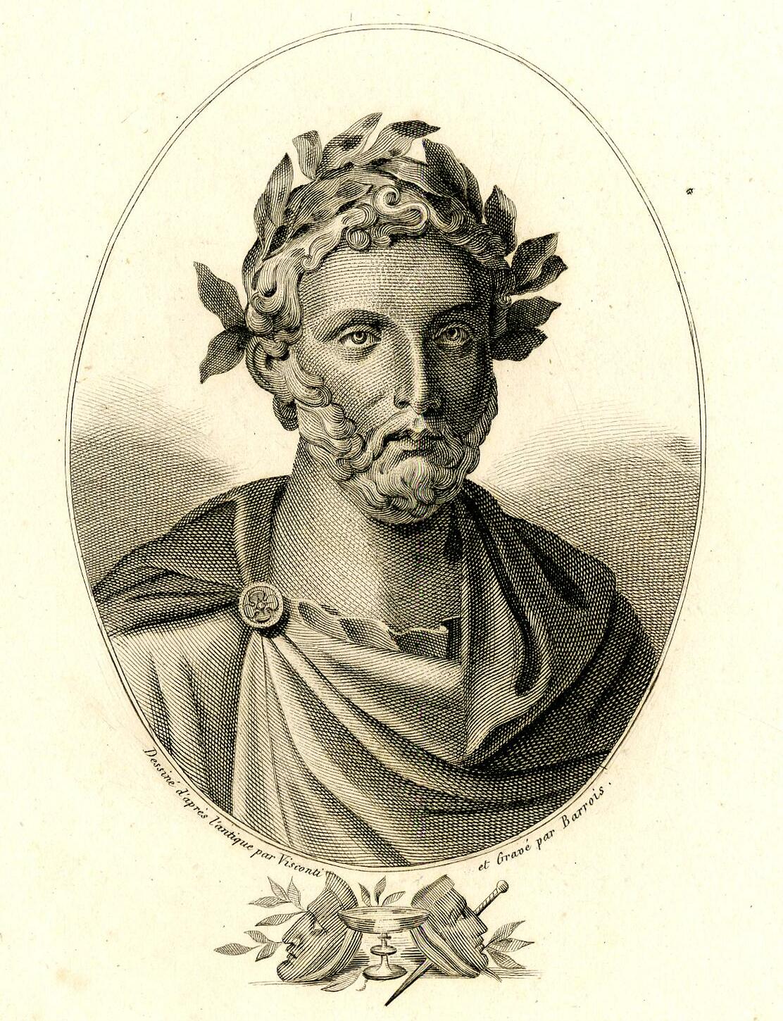 Portrait of Titus Maccius Plautus