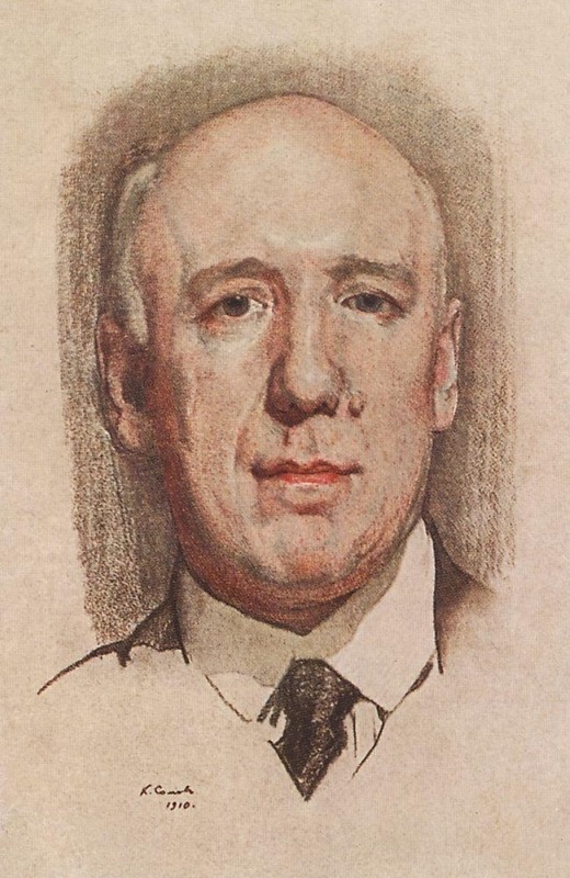 Portrait of Fyodor Sologub