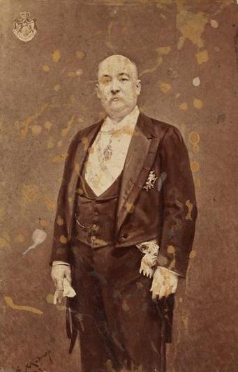 Portrait of J. F. (Joseph Florimond) Loubat