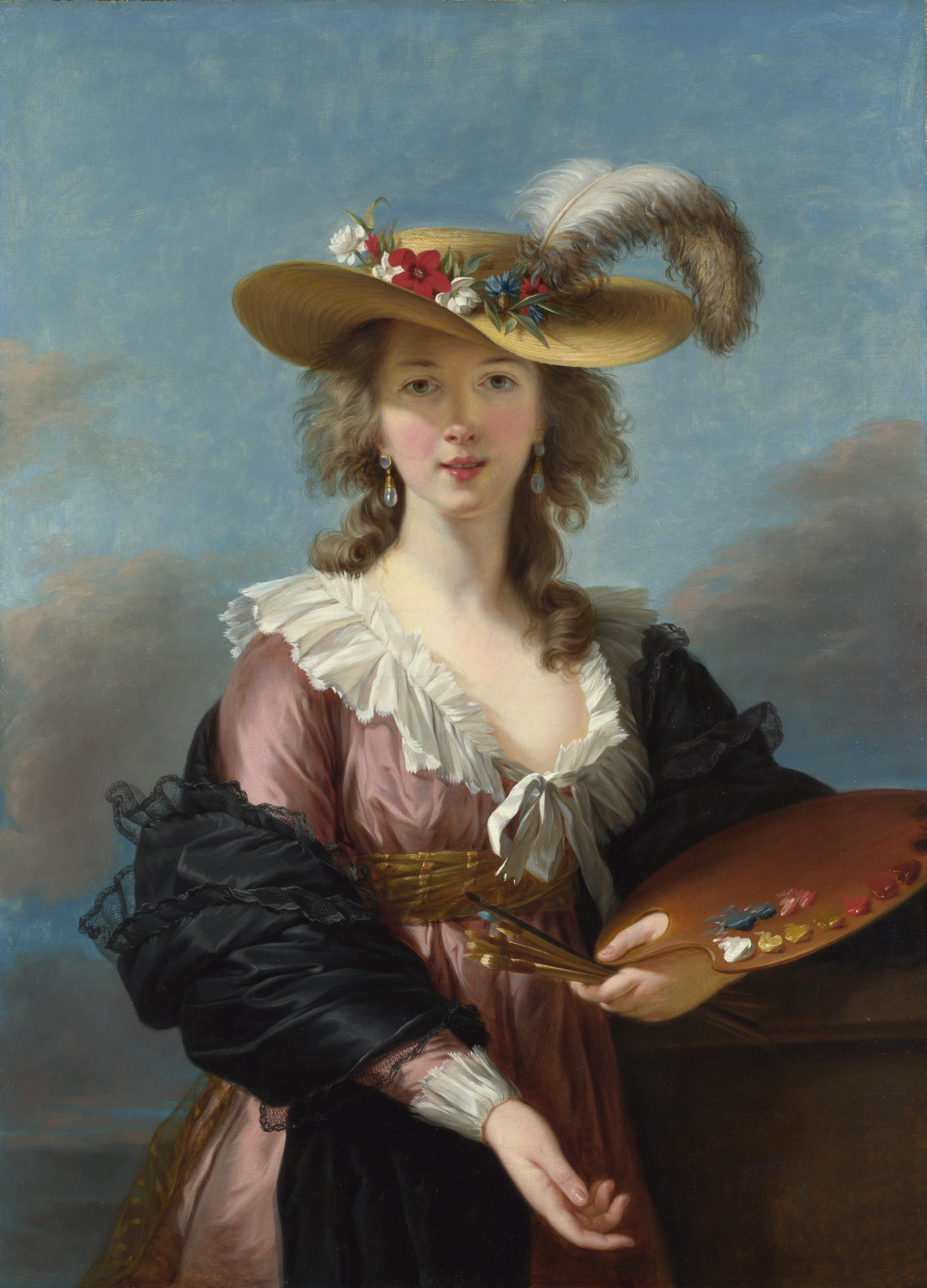 Portrait of Louise-Elisabeth Vigée-Lebrun
