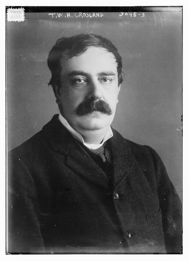 Portrait of T. W. H. (Thomas William Hodgson) Crosland
