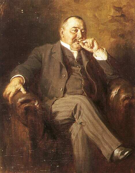 Portrait of Kálmán Mikszáth