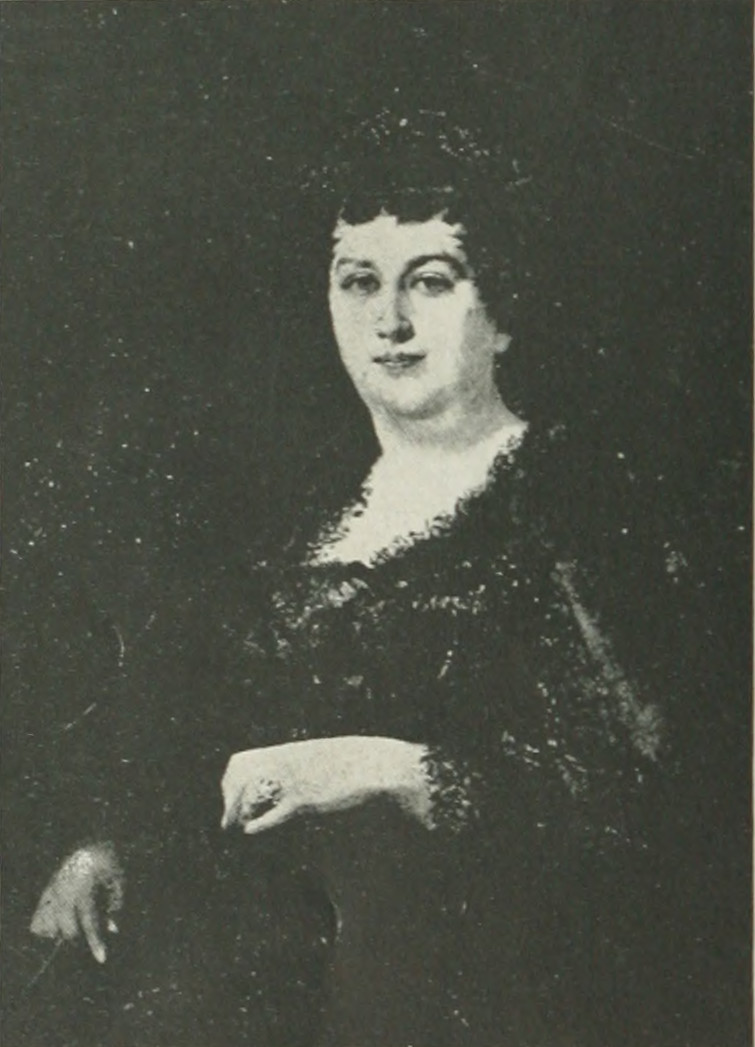 Portrait of M. E. W. (Mary Elizabeth Wilson) Sherwood