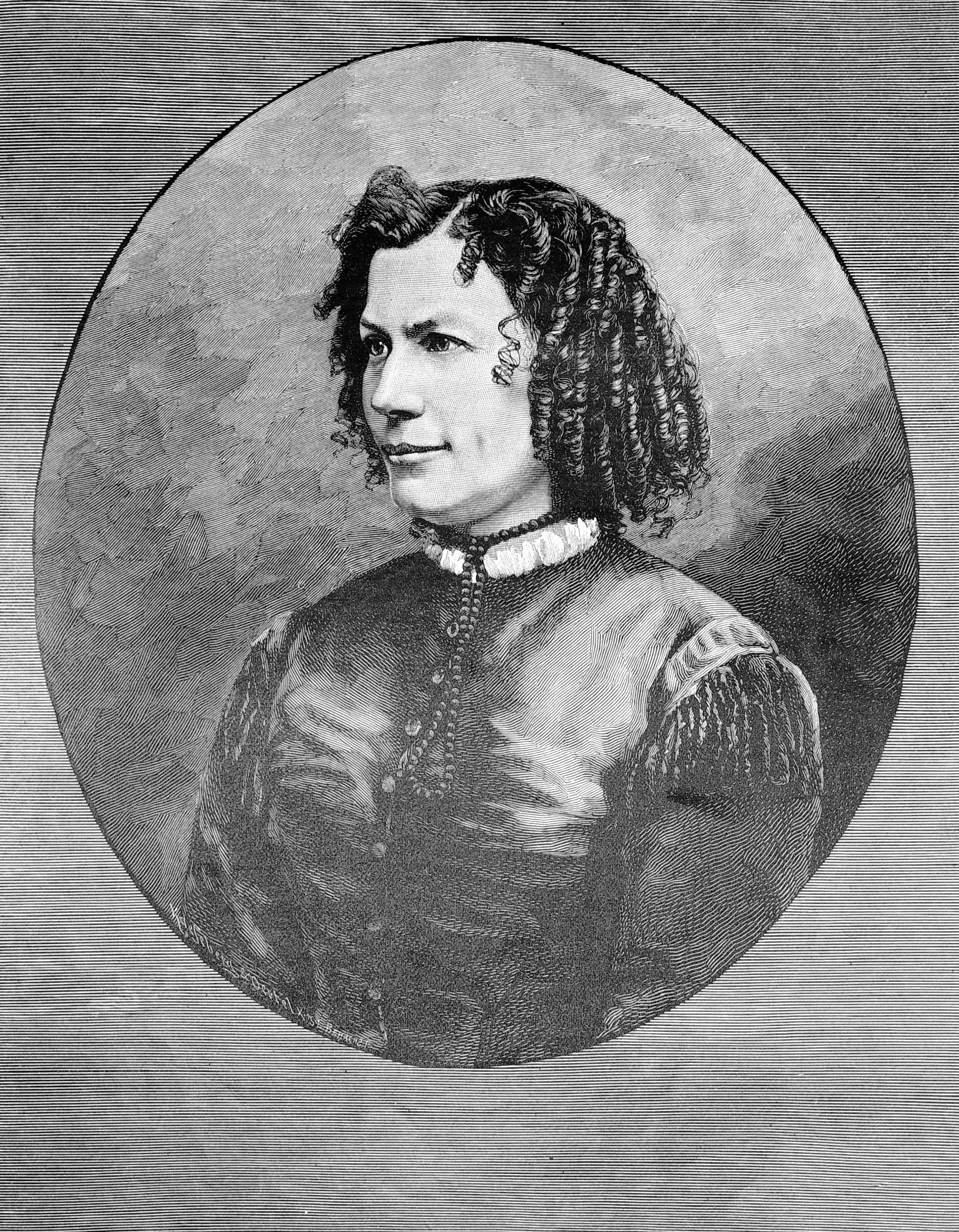 Portrait of E. (Eugenie) Marlitt