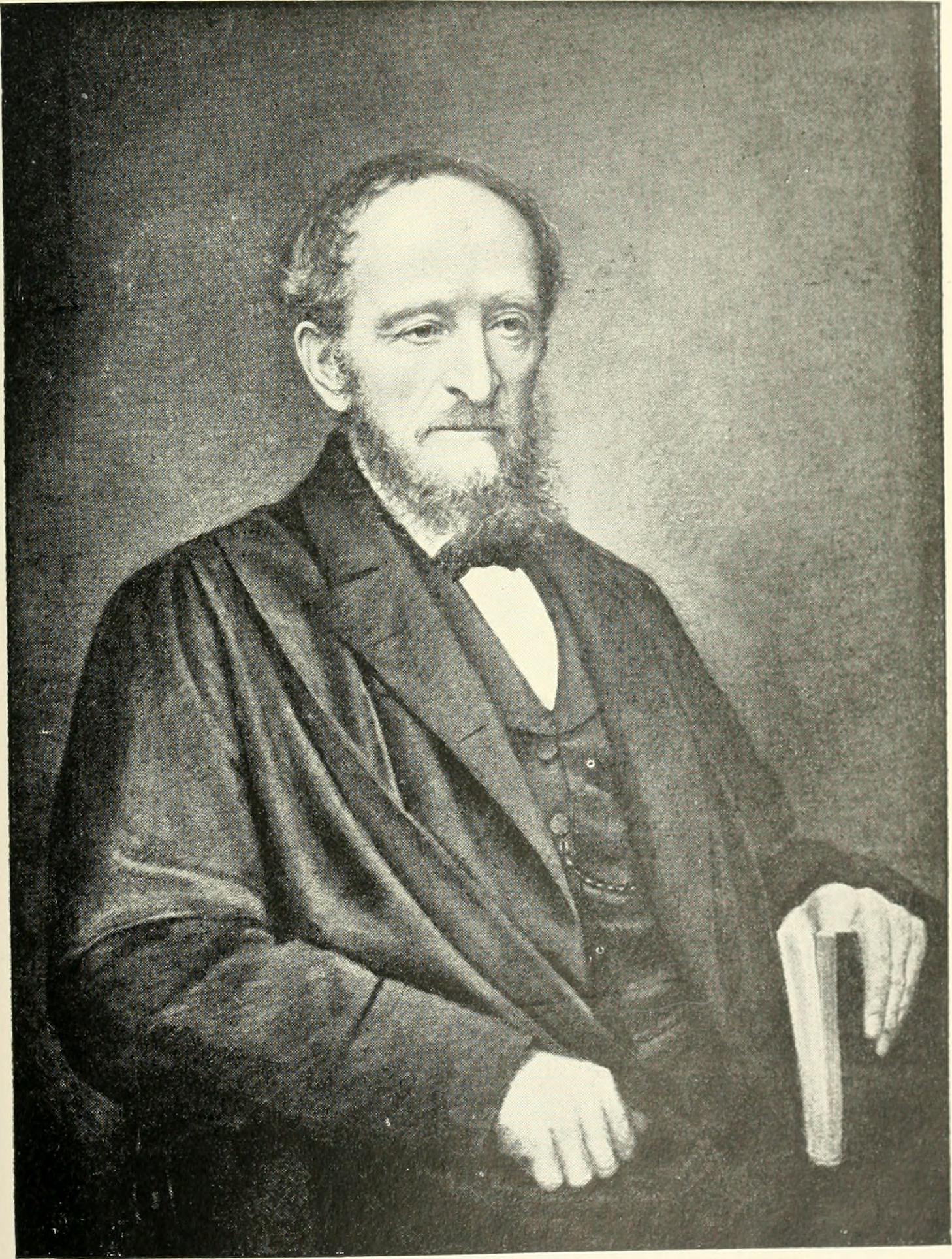Portrait of Mark Pattison