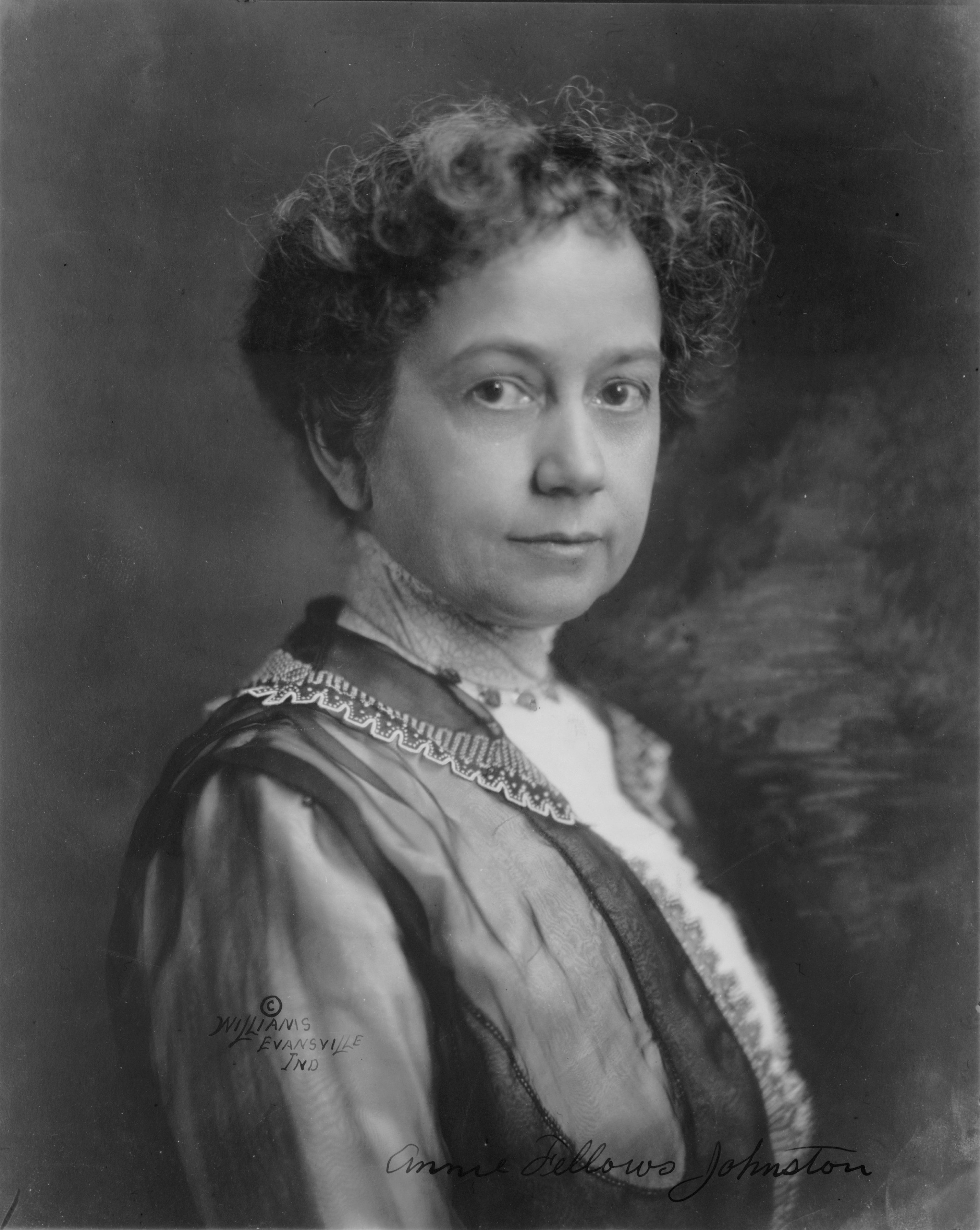 Portrait of Annie F. (Annie Fellows) Johnston