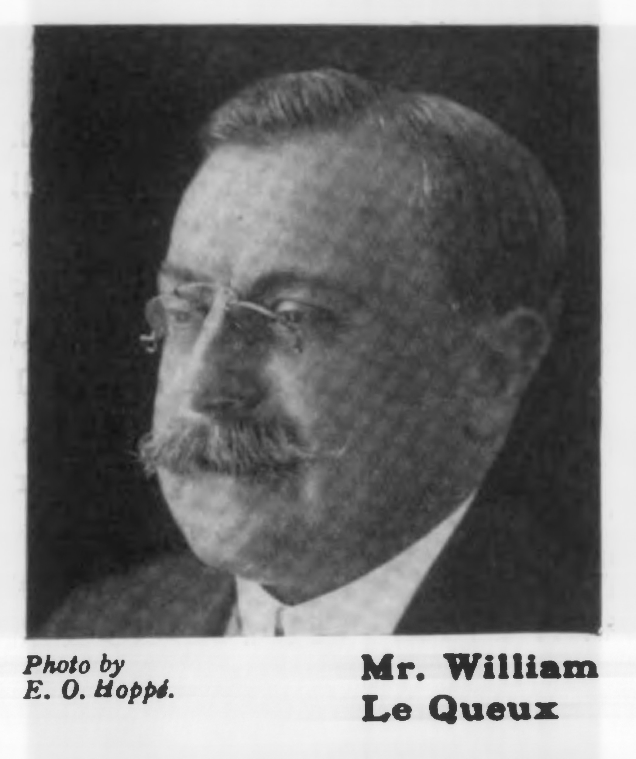 Portrait of William Le Queux