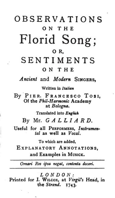 Portrait of Pier Francesco Tosi