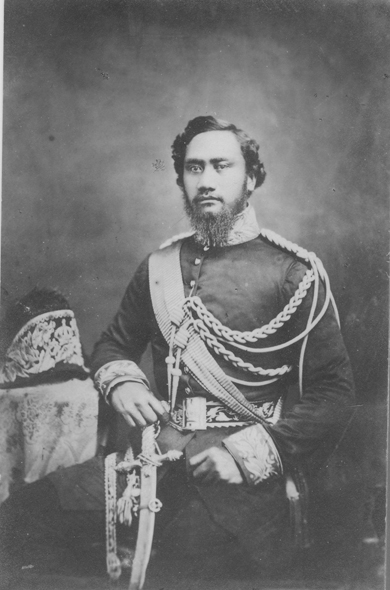 Portrait of King of the Hawaiian Islands Kamehameha IV