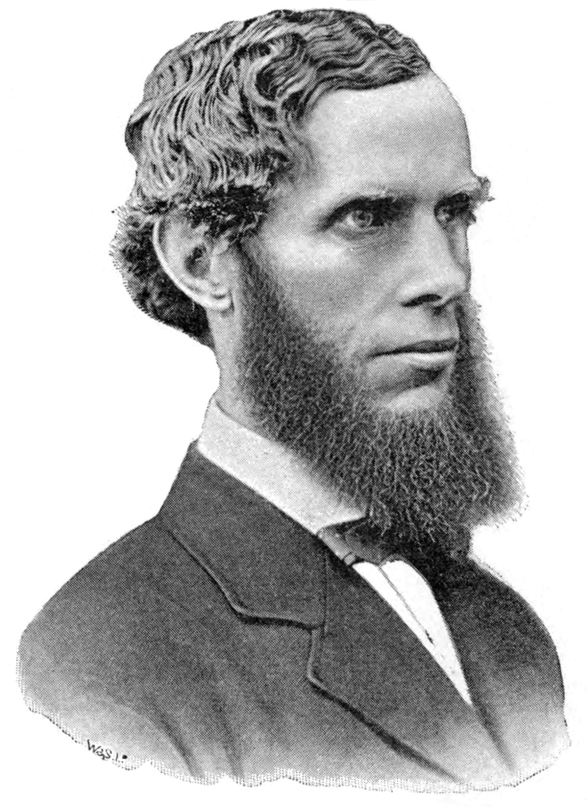Portrait of George C. (George Charles) Brodrick