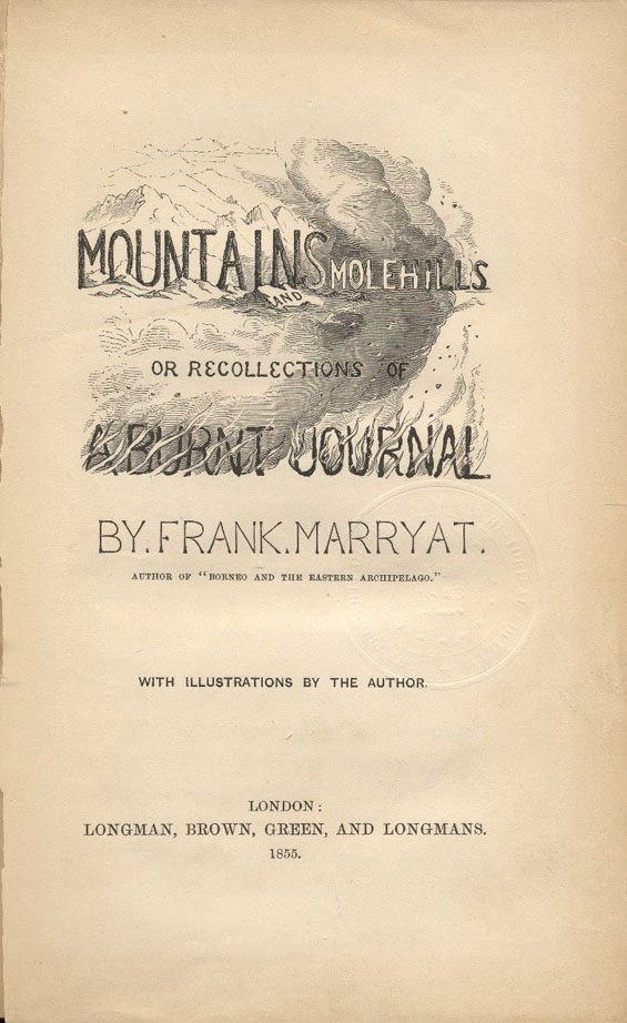 Portrait of Frank Marryat