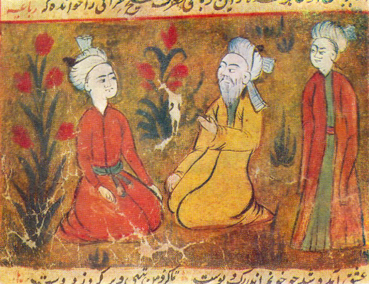 Portrait of Amir Khusraw Dihlavi