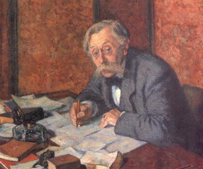 Portrait of Emile Verhaeren