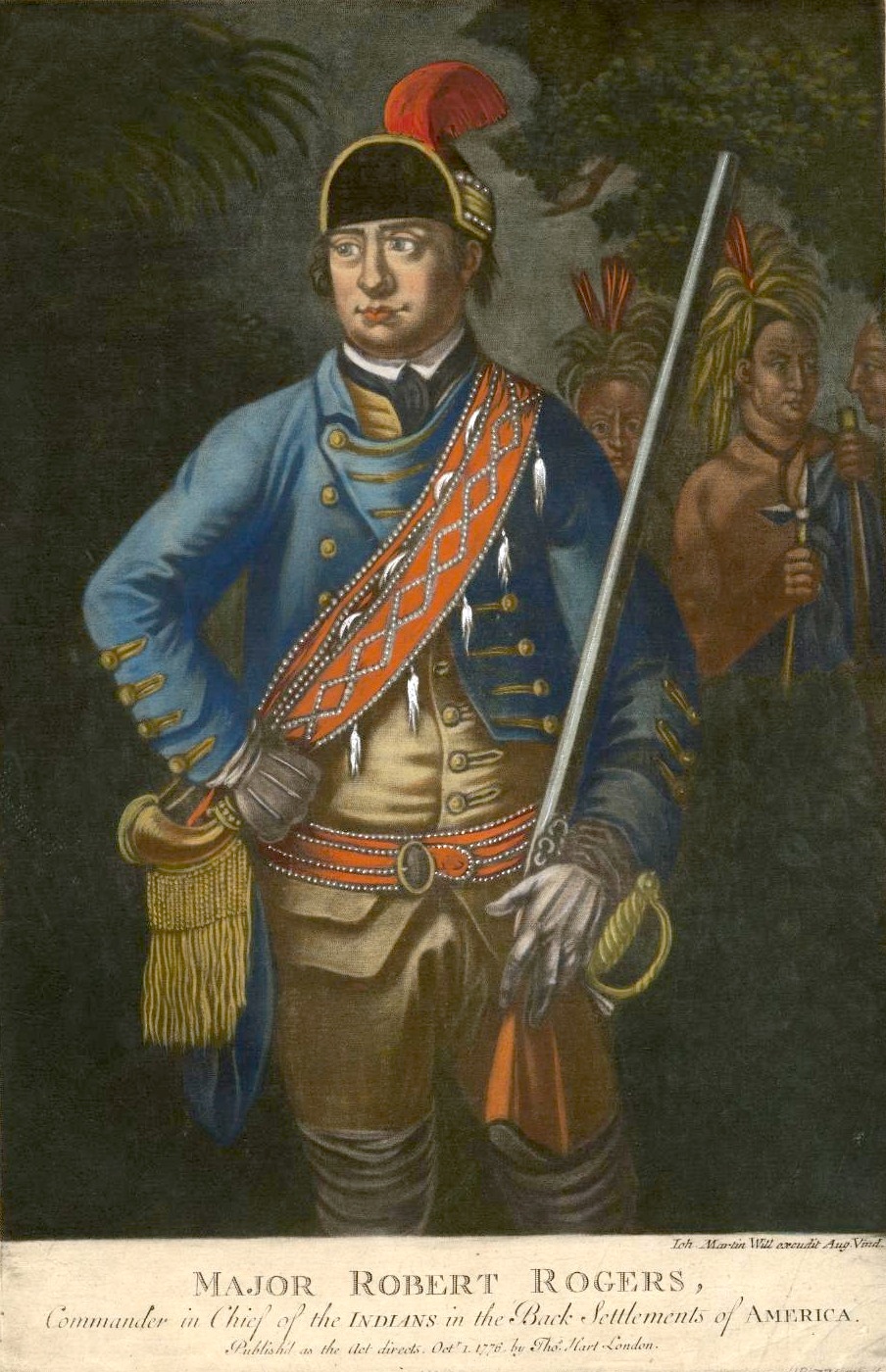 Portrait of Robert Rogers