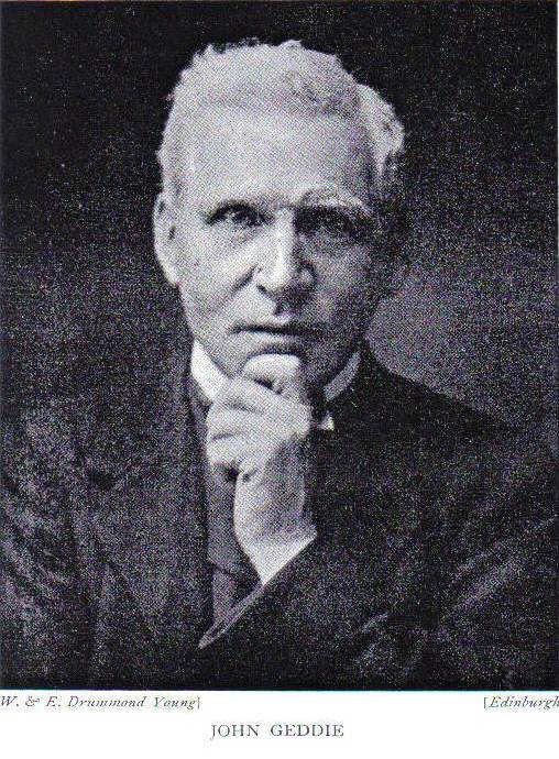 Portrait of John Geddie
