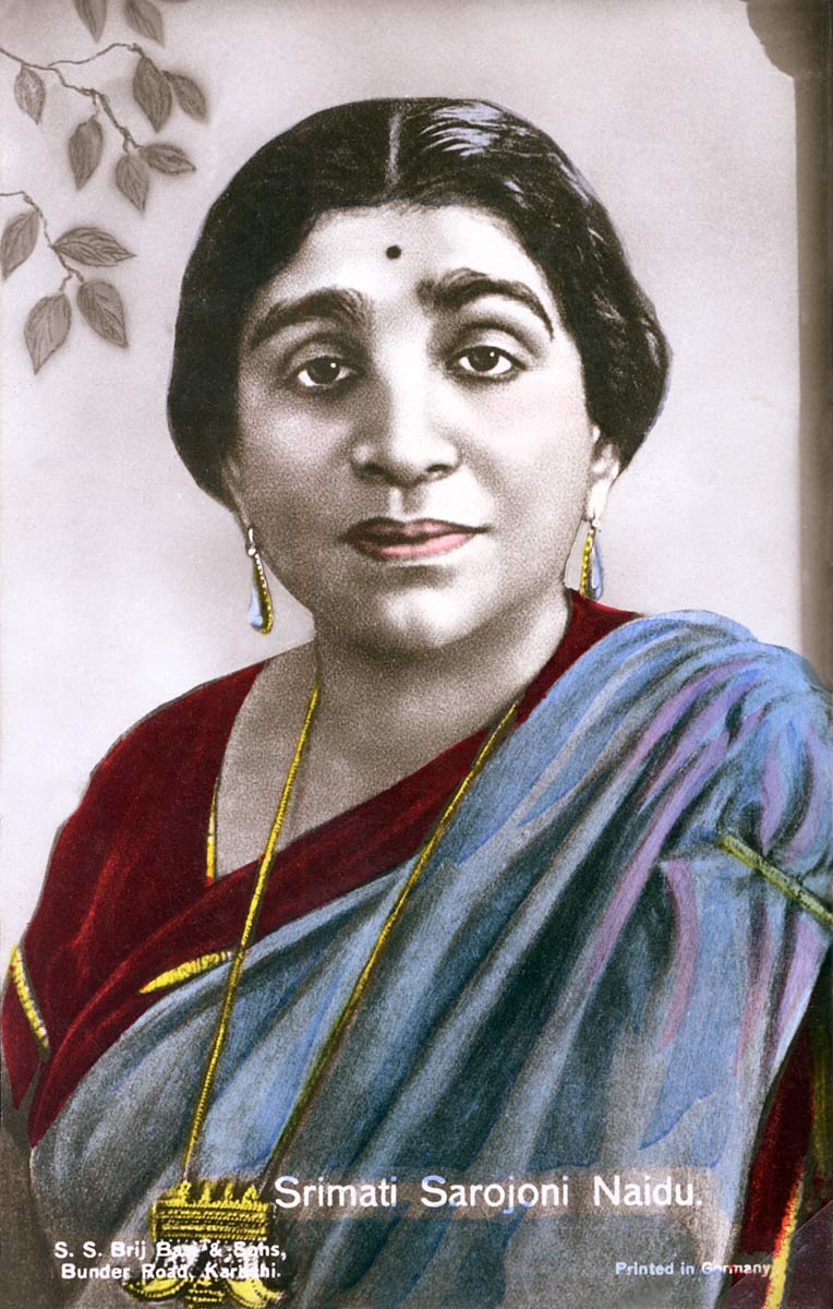 Portrait of Sarojini Naidu
