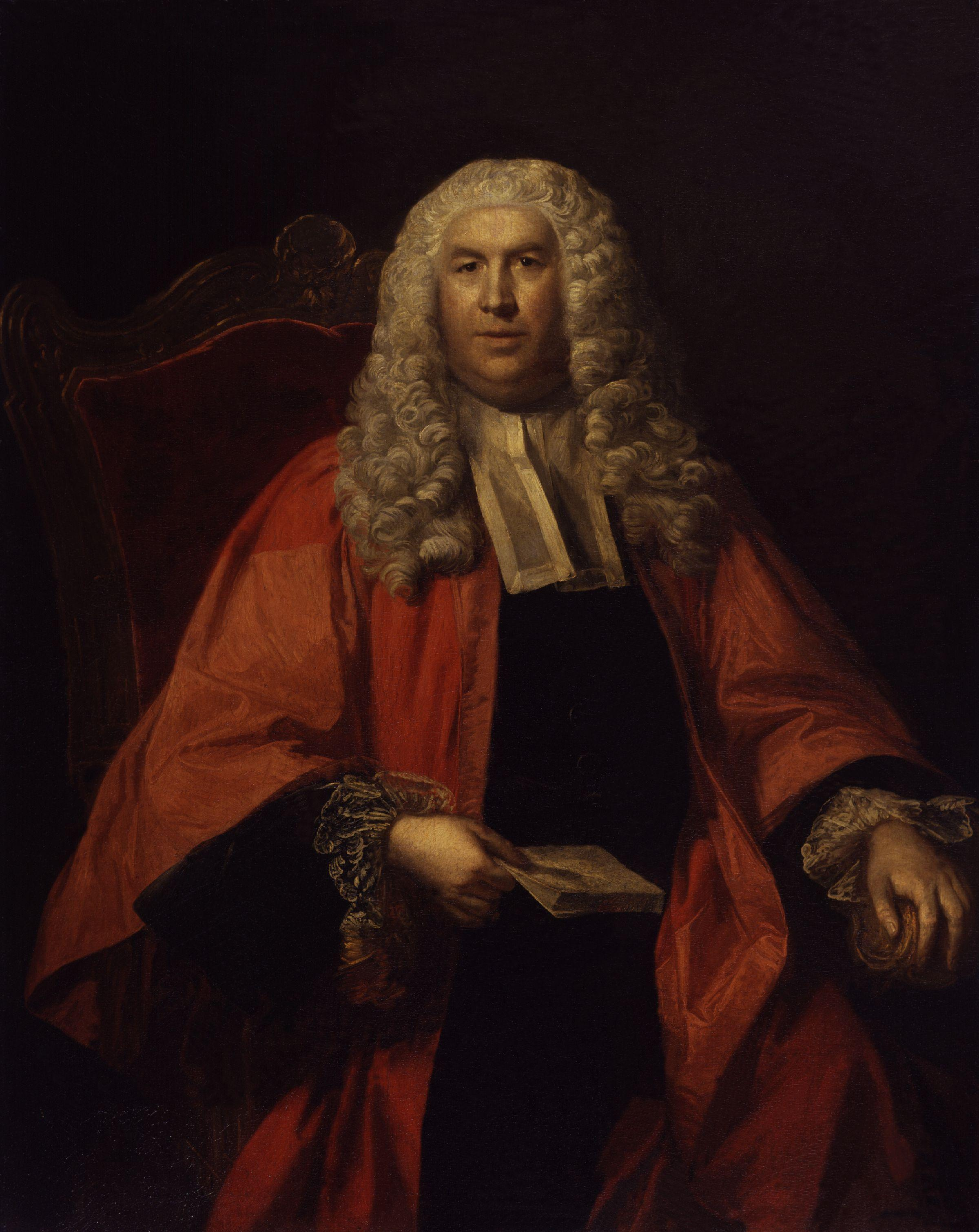 Portrait of William Blackstone