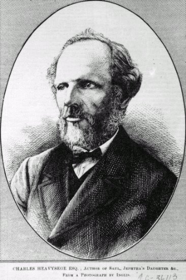 Portrait of Charles Heavysege