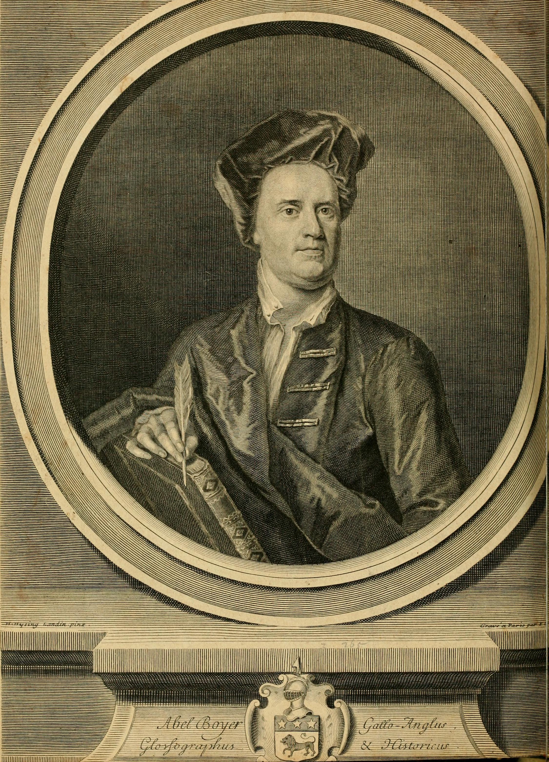 Portrait of Abel Boyer
