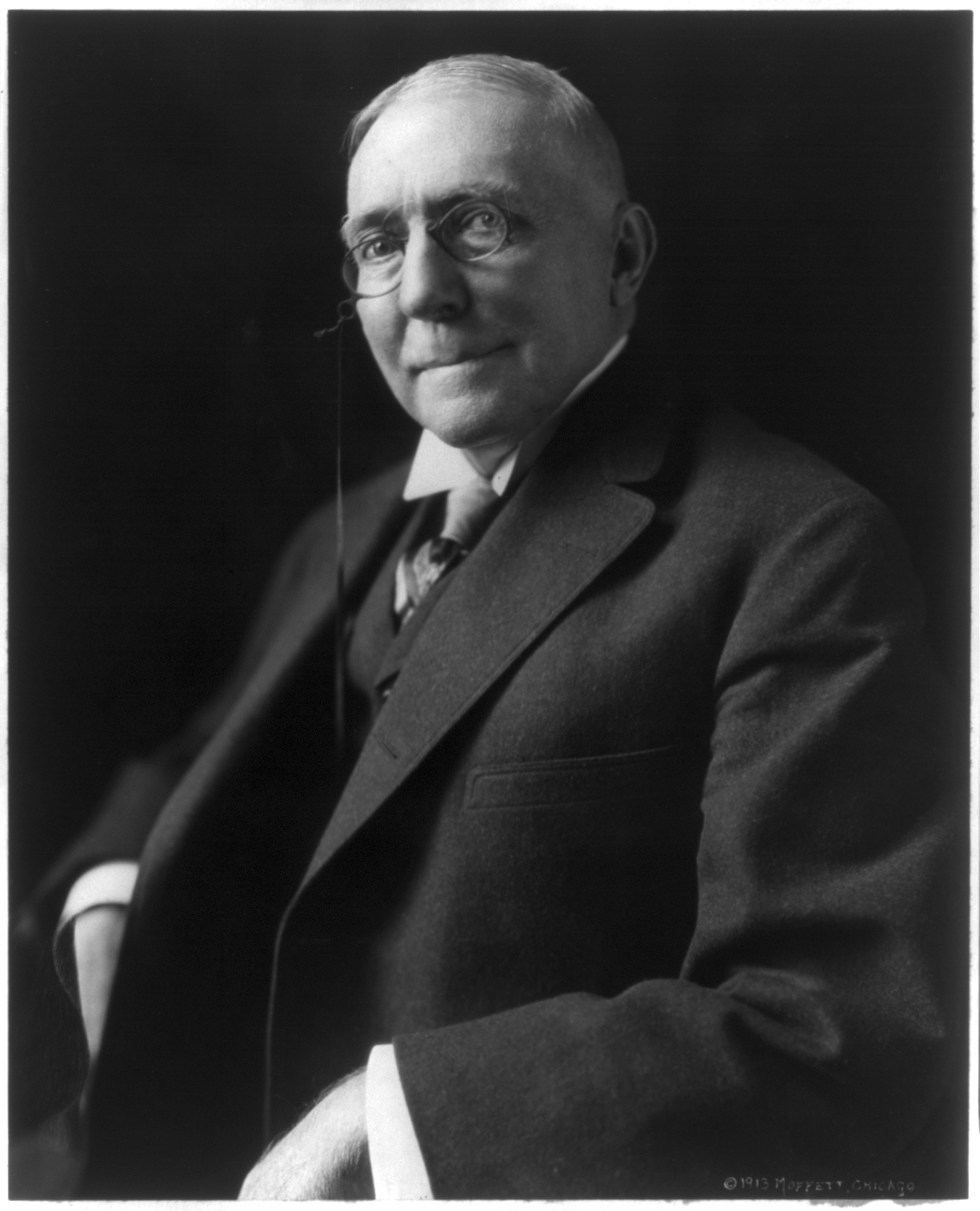 Portrait of James Whitcomb Riley
